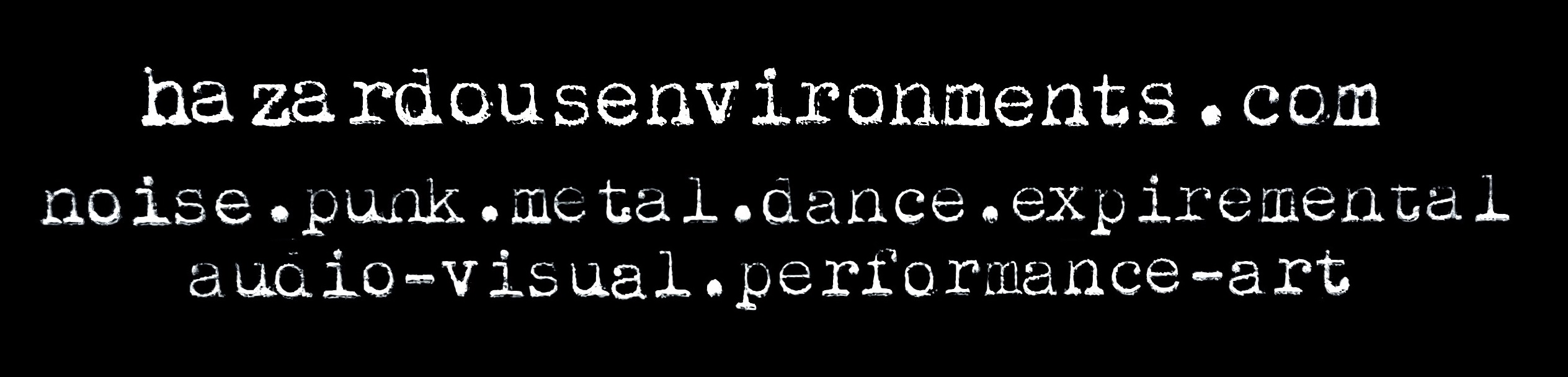 noise punk metal dance expiremental audio-visual performance-art